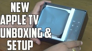 New Apple TV (4th Gen) 2015 India Unboxing and Setup