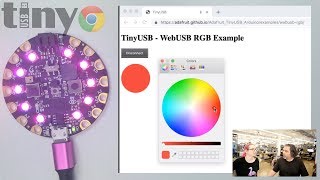 WebUSB demo! NeoPixel Color picker for Circuit Playground Express