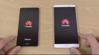 Huawei P9 vs Mate 8 - Speed \u0026 Battery Test!