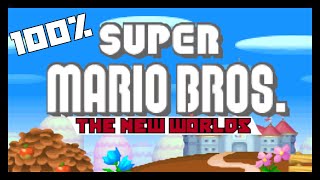 Super Mario Bros. - The New Worlds Full Game Walkthrough (100%)