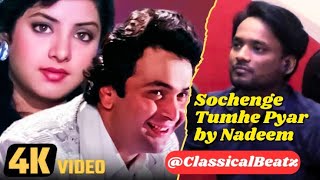 Sochenge Tumhe Pyaar Kare Ke by Nadeem | Deewana | Rishi Kapoor | Divya Bharti @ClassicalBeatz