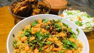 Eid special Bukhari rice with Chicken | Traditional Arabian Bukhari Rice | ബുഖാരി റൈസ്