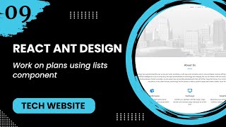 React JS #9 - Work on plans using lists component