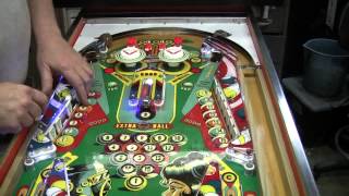 #222 Gottlieb's PINBALL POOL Pinball Machine with a neat drop target feature! TNT Amusements