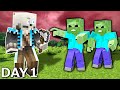 It's the ZOMBIE APOCALYPSE in Minecraft!