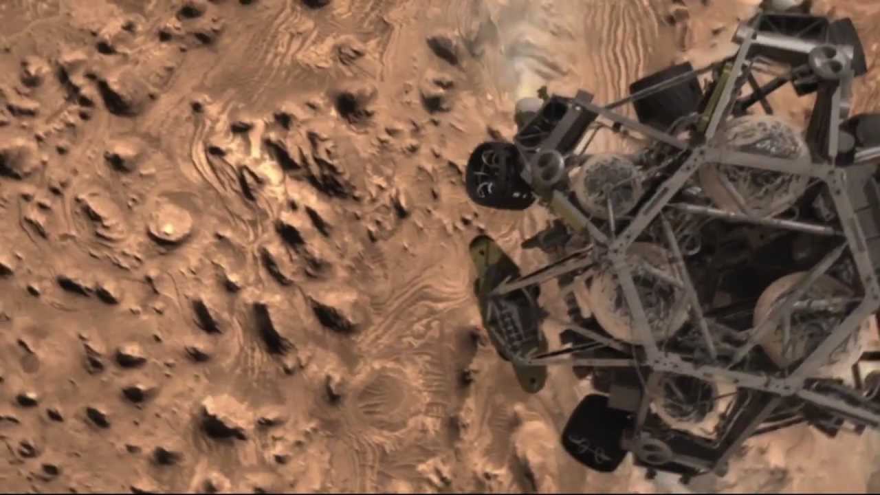 Mars Curiosity Landing