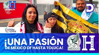 Familia hondureña viajó desde el DF hasta Toluca para disfrutar de duelo de México vs. Honduras