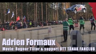 HUGE JUMP by Adrien Formaux -  70+ meters on Rally Finland