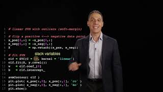 Image understanding: supervised learning: classification: support vector machine: slack variables