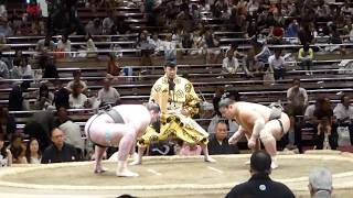 Masutoo (5-2) - Tomisakae (4-3) , Sumo : Natsubasho '18