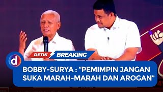 Bobby-Surya Tutup Debat: Singgung Pemimpin Suka Marah dan Arogan