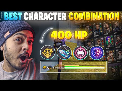 AFTER UPDATE ( BEST CHARACTER COMBINATION)   FREE FIRE BR & CS COMBINATION