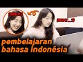 Wanita Korea BELAJAR BAHASA INDONESIA (Day-1) 📚 | Tiiiidak Sulit!! Bagaimana pelafalanku?