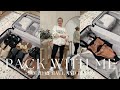 PACK WITH ME AND HOLIDAY HAUL + TRY ON / H&M HAUL / LUXURY HAUL / LAURA BYRNES