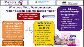 The Metro Vancouver Seismic Microzonation Mapping Project