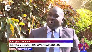 |KNOW YOUR CEO| Meet Antony Buluma, CEO of Kenya Young Parliamentarian Association, a forum for MPs