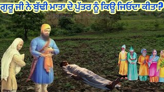 ਗੁਰੂ ਜੀ ਨੇ ਬੁੱਧੀ ਮਾਤਾ ਦੇ ਪੁੱਤਰ ਨੂੰ ਕਿਉ ਜ਼ਿੰਦਾ ਕੀਤਾ? Guru Gobind Singh ji #katha #sikhi