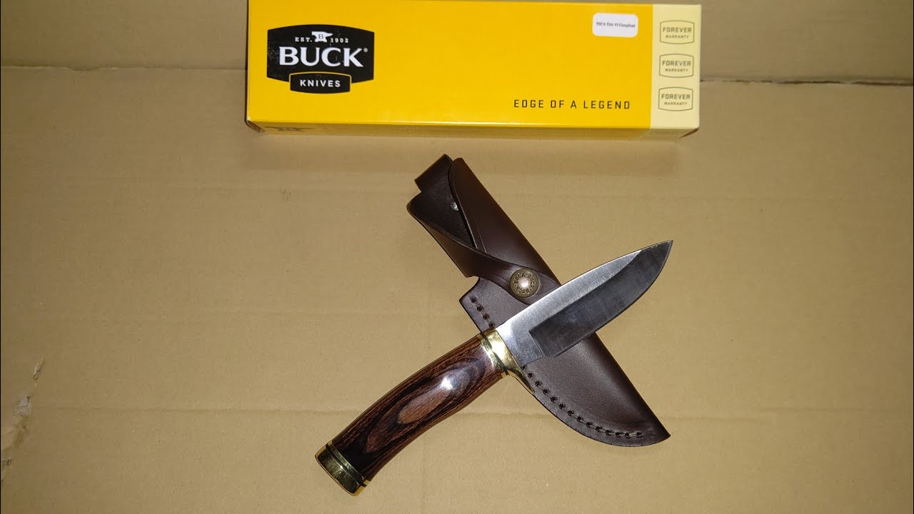 BUCK KNIVES Vanguard 192 - YouTube