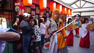 鞍馬天狗祈福表演