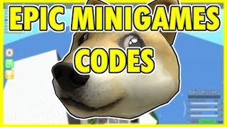 Roblox New Codes In Epic Minigames 2019 Working
