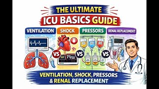 The Ultimate ICU Basics Guide | Ventilation, Shock, Pressors & Renal Replacement