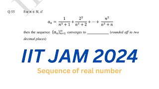 IITJAM 2024| PREVIOUS YEAR| que 55| Real Analysis| by Rahul pal