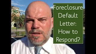 Mortgage loan default letter:  how to respond WITHOUT giving up your rights—by Ricardo & Wasylik