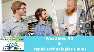 Mittelstand trifft Start-up: Westfalen AG \u0026 tapdo technologies GmbH