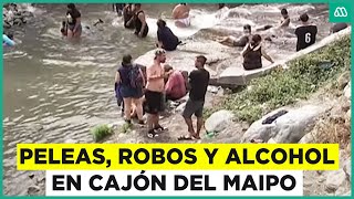 Peleas, robos y exceso de alcohol en Cajón del Maipo: Las denuncias de los residentes en la zona