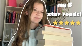 MY FIVE STAR READS! | Reading Wrap up