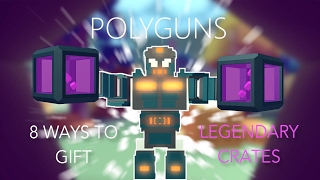 Roblox Polyguns 200 Crate Opening Legendary Daikhlo - codes for roblox polyguns 2018