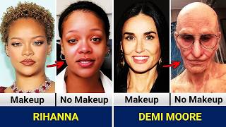 Shocking Hollywood Celebrities Without Makeup