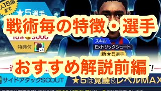 攻守に強いサイド\u0026火力特化のカウンター！ガチャの特徴\u0026選手解説！！【サカつくRTW】