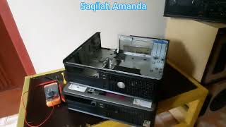 Box Ampli dari limbah computer