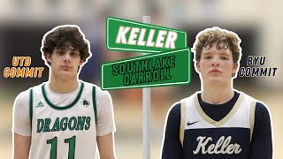 Southlake Carroll vs Keller! Brooks Bahr Is An Absolute KILLER!!!