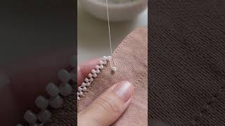 Picot edge with beads