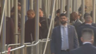 VIDEO | Trump Arraignment: Manhattan District Attorney Alvin Bragg arrives at courthouse