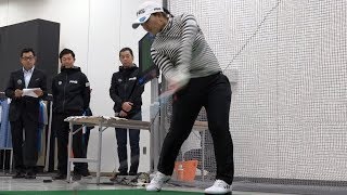 賞金女王・鈴木愛が打った！PINGがG400MAXドライバー発表！