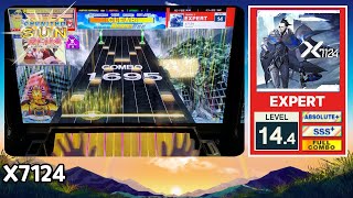 [CHUNITHM] X7124 (EXPERT) FULL COMBO