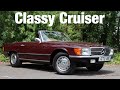 The Mercedes R107 SL Is A Classy Cruiser That Defined The 80s! (1972 350SL Road Test)