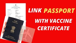 LINK YOUR PASSPORT IN COVID CERTIFICATE| HOW TO ADD PASSPORT IN COVID CERTIFICATE | COVID 19