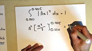Normalisation Condition - Question 1(b)