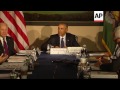 Raw: Obama Meets with National Security Council