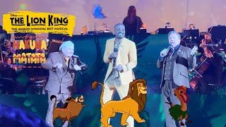 “Hakuna Matata” at the Lion King 30th Anniversary at the Hollywood Bowl
