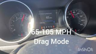 2022 Mustang EcoBoost 0-60 & 60-100 MPH Acceleration (Convertible)