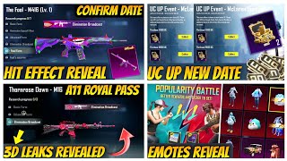 😱Big Update | M4 Fool Hit Effect | A11 Royal Pass Full Rewards | 3,6 update Here | Next UC Up Event