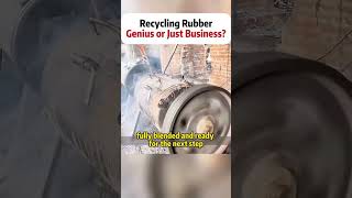 Recycling Rubber—Genius or Just Business?  #recycling #manufacturing