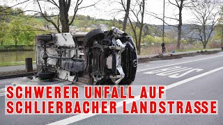 Verkehrsunfall  in Heidelberg: Zusammenstoß zwischen Lkw und Radfahrer mit Kind