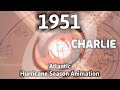 1951 Atlantic Hurricane Season Animation v.3