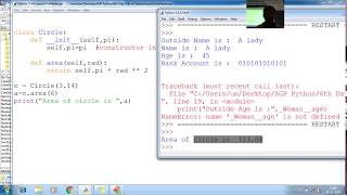 148 Python Constructor class Python Programming Tutorial for Beginner to advance with Source Code